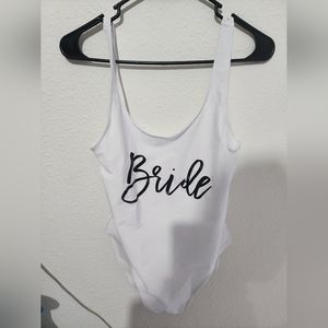Bride never worn bathing suit